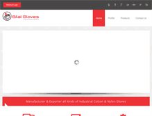 Tablet Screenshot of bilalgloves.com